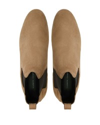 Мужские светло-коричневые замшевые ботинки челси от Giuseppe Zanotti
