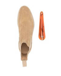 Мужские светло-коричневые замшевые ботинки челси от Scarosso