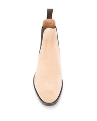 Мужские светло-коричневые замшевые ботинки челси от Scarosso