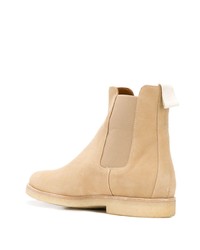 Мужские светло-коричневые замшевые ботинки челси от Common Projects