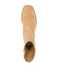 Мужские светло-коричневые замшевые ботинки челси от JORDAN LUCA