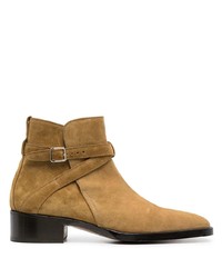 Мужские светло-коричневые замшевые ботинки челси от Tom Ford