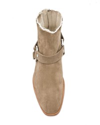 Мужские светло-коричневые замшевые ботинки челси от Zadig & Voltaire
