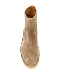 Мужские светло-коричневые замшевые ботинки челси от Isabel Marant