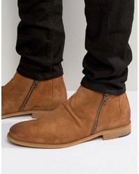 Мужские светло-коричневые замшевые ботинки от Dune