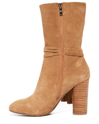 Женские светло-коричневые замшевые ботинки от Matiko