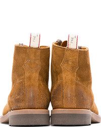 Мужские светло-коричневые замшевые ботинки от Rag and Bone