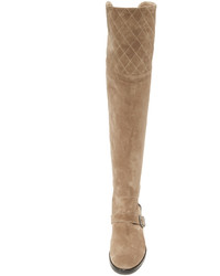 Женские светло-коричневые замшевые ботинки от Belstaff