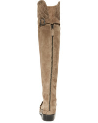 Женские светло-коричневые замшевые ботинки от Belstaff