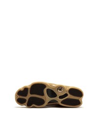 Мужские светло-коричневые замшевые высокие кеды от Jordan