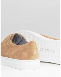 Мужские светло-коричневые замшевые кеды от Vagabond