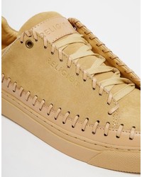 Мужские светло-коричневые замшевые кеды от Religion