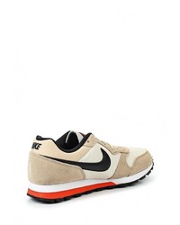 Мужские светло-коричневые замшевые кроссовки от Nike