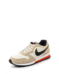 Мужские светло-коричневые замшевые кроссовки от Nike