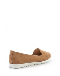 Женские светло-коричневые замшевые лоферы от Jessy Ross