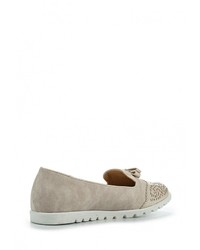 Женские светло-коричневые замшевые лоферы от Sergio Todzi