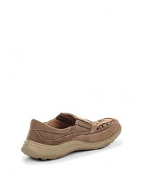 Мужские светло-коричневые замшевые лоферы от SHOIBERG