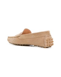 Женские светло-коричневые замшевые мокасины от Rupert Sanderson