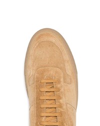 Мужские светло-коричневые замшевые низкие кеды от Common Projects