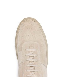 Мужские светло-коричневые замшевые низкие кеды от Common Projects