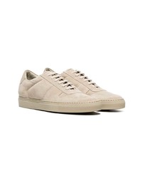 Мужские светло-коричневые замшевые низкие кеды от Common Projects