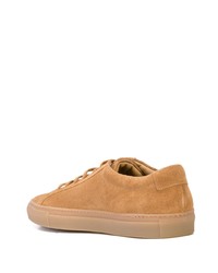 Мужские светло-коричневые замшевые низкие кеды от Common Projects