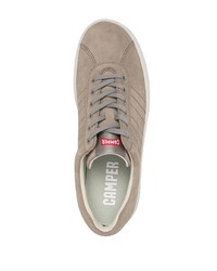 Мужские светло-коричневые замшевые низкие кеды от Camper