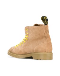 Мужские светло-коричневые замшевые повседневные ботинки от Off-White