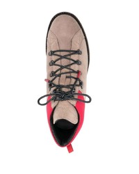 Мужские светло-коричневые замшевые повседневные ботинки от Kiton