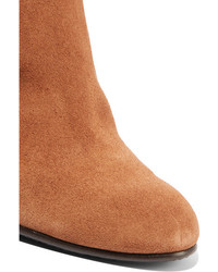 Светло-коричневые замшевые сапоги от Sam Edelman