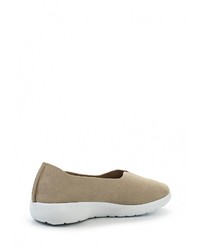 Женские светло-коричневые замшевые слипоны от Betsy