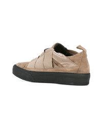 Мужские светло-коричневые замшевые слипоны от Damir Doma