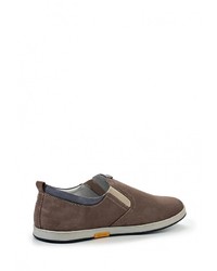 Мужские светло-коричневые замшевые слипоны от Salamander