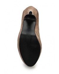 Светло-коричневые замшевые туфли от Tulipano