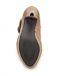 Светло-коричневые замшевые туфли от Tulipano