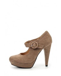 Светло-коричневые замшевые туфли от Tulipano