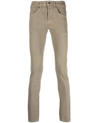 Мужские светло-коричневые зауженные джинсы от Dondup