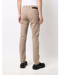 Мужские светло-коричневые зауженные джинсы от Neil Barrett