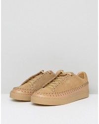 Мужские светло-коричневые кеды с принтом от Religion