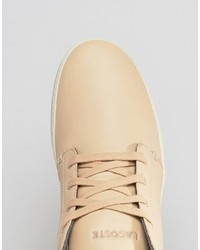 Мужские светло-коричневые кеды от Lacoste