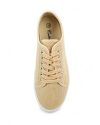 Женские светло-коричневые кеды от Catherine