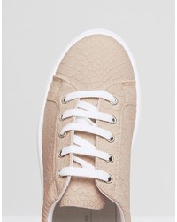 Женские светло-коричневые кеды от Asos