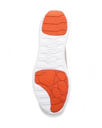 Женские светло-коричневые кеды от Jack Wolfskin