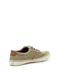 Женские светло-коричневые кеды от Mustang