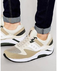 Мужские светло-коричневые кеды от Saucony