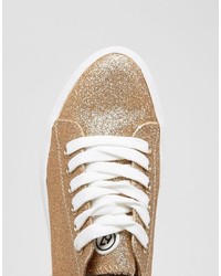 Женские светло-коричневые кеды от Sixty Seven