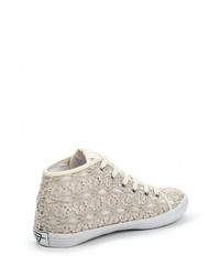 Женские светло-коричневые кеды от Tamaris