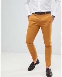 Мужские светло-коричневые классические брюки от Twisted Tailor