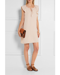 Женские светло-коричневые кожаные босоножки от Chloé