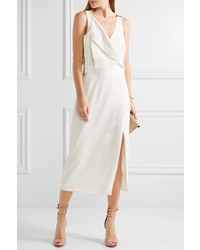 Женские светло-коричневые кожаные босоножки от Francesco Russo